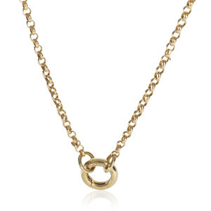 Foundrae Yellow Gold  Belcher Chain Necklace